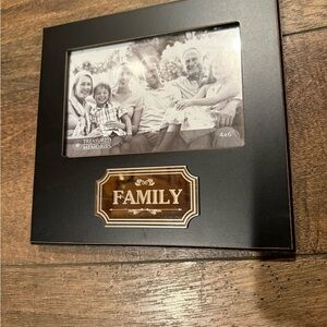 Black Family Photo Frame by